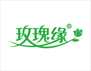 滄州聚緣衛(wèi)生用品公司玫瑰緣logo設計