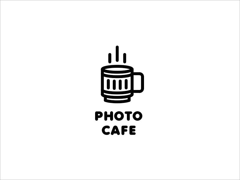 PHOTO CAFE LOGO設計