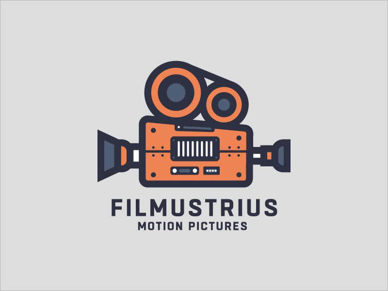 FILMUSTRIUS MOTION PICTURES LOGO設計