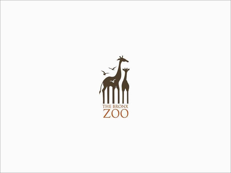 The bronx zoo 布朗克斯動物園logo設(shè)計(jì)