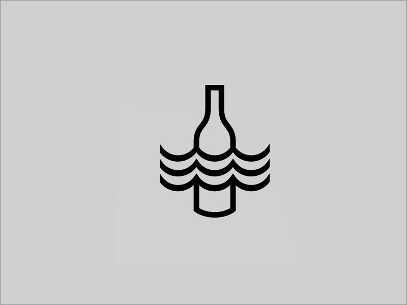 荷蘭在線品酒品牌Winecast logo設計