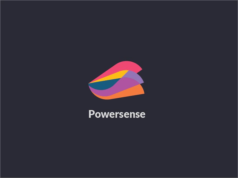 Powersense logo設(shè)計(jì)