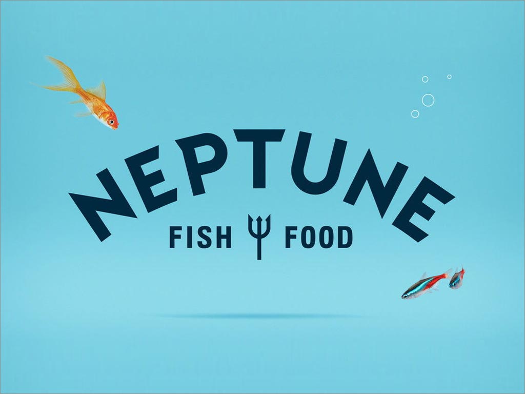 Bob Martin Neptune觀賞魚食飼料logo設(shè)計(jì)