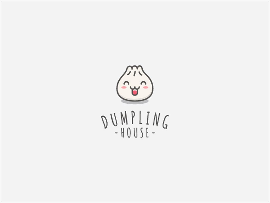 DUMPLING HOUSE 包子鋪logo設(shè)計(jì)