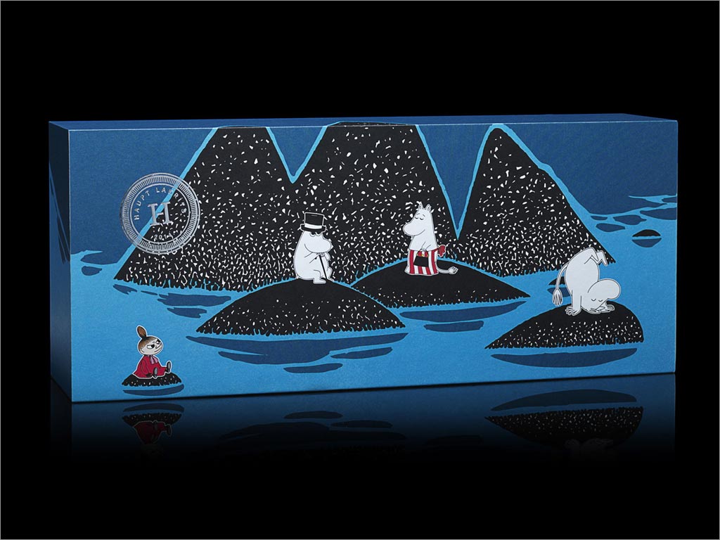 瑞典Moomin糖果禮盒包裝設(shè)計(jì)之正面展示