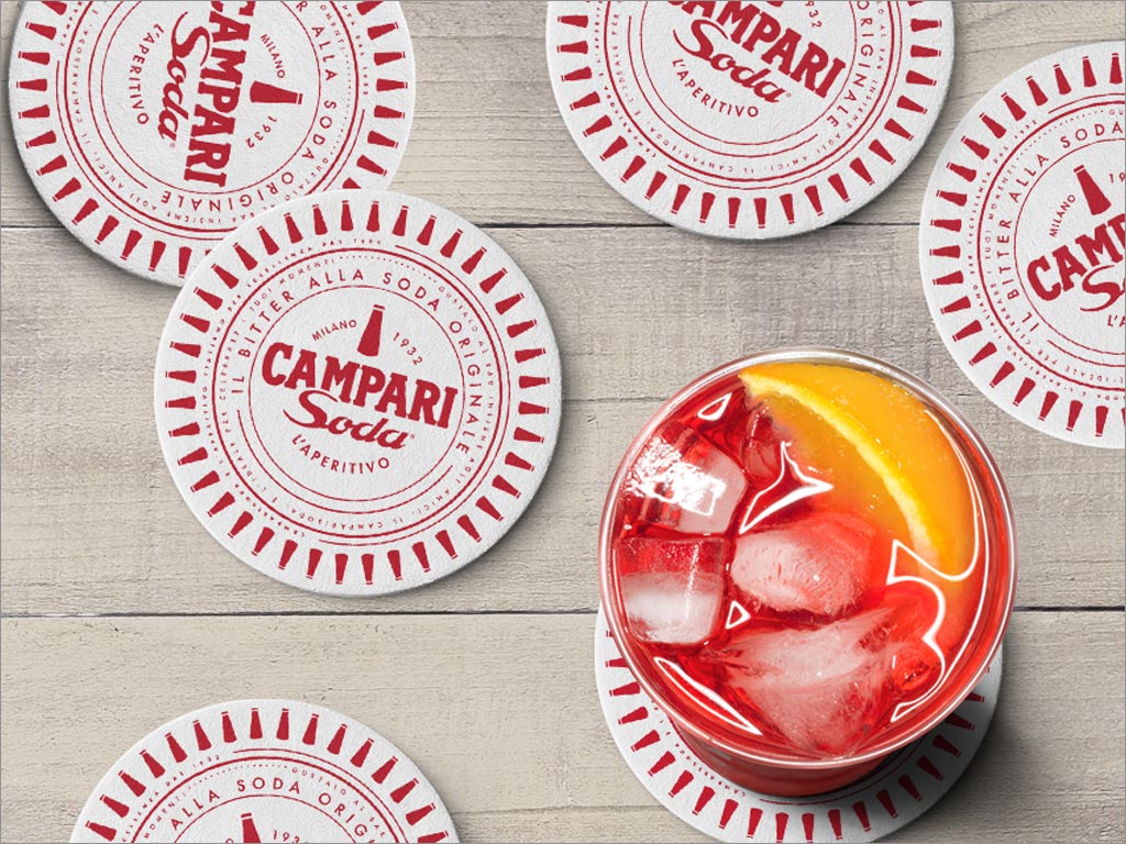 坎帕里（Campari）開胃酒logo設(shè)計