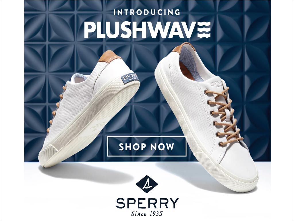 SPERRY PLUSHWAVE休閑鞋品牌形象設(shè)計