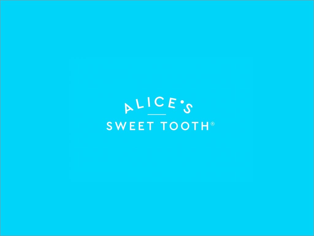 Alice’s Sweet Tooth蛋白酥皮餅品牌logo設(shè)計