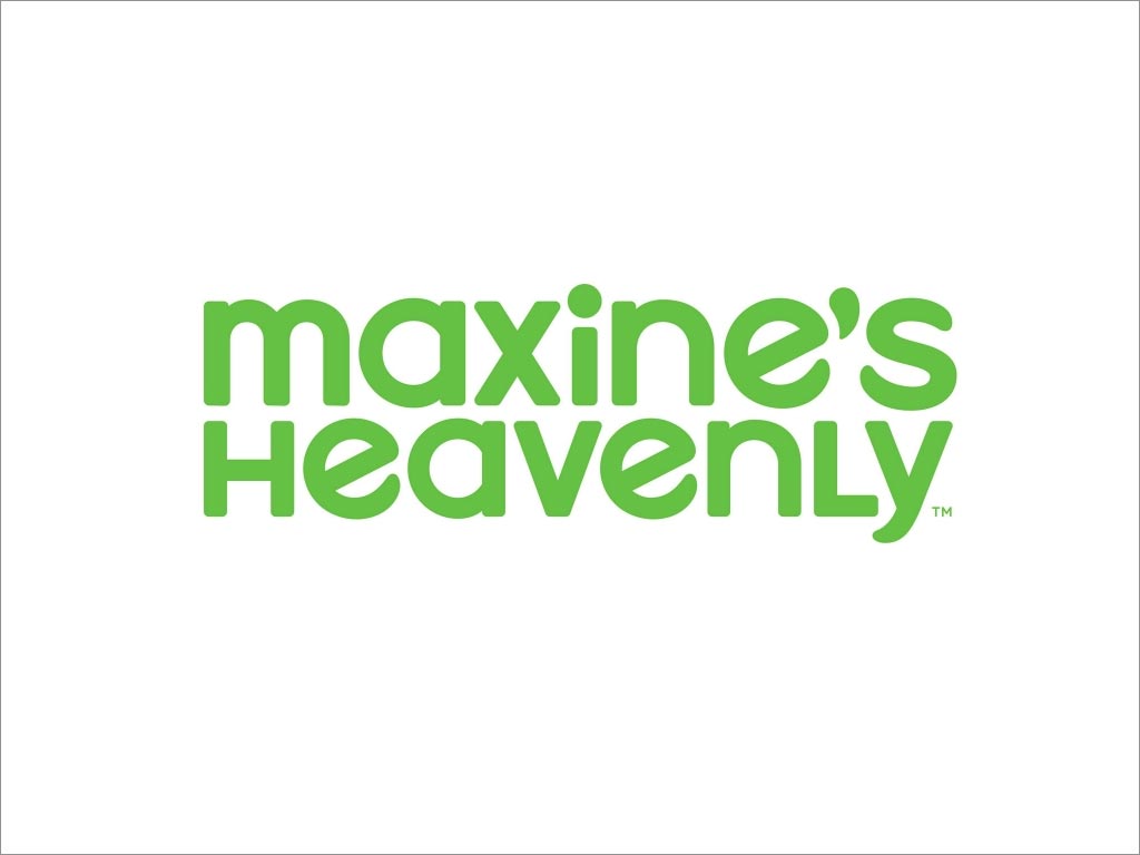 美國Maxine's Heavenly曲奇餅干品牌logo設(shè)計