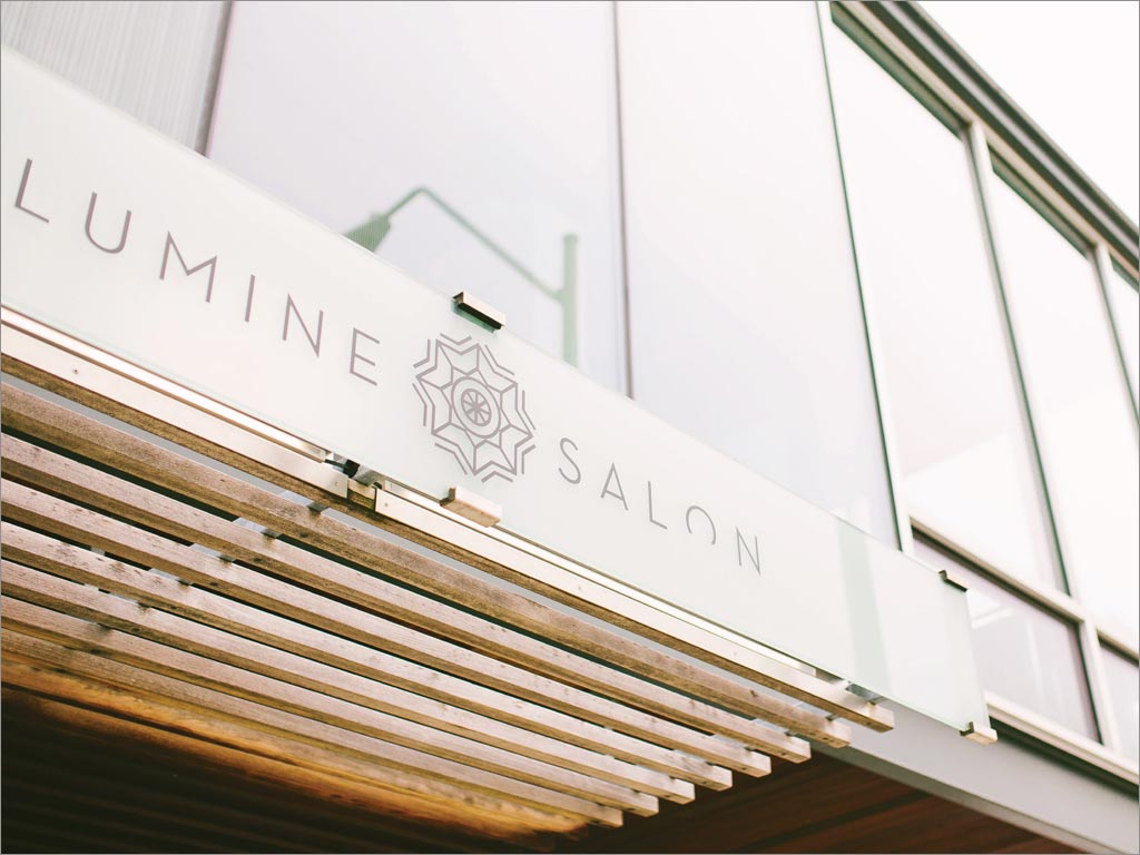 美國Lumine Salon美容美發(fā)沙龍店面門頭設(shè)計