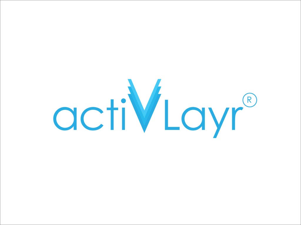 新西蘭activLayr海洋膠原蛋白面膜logo設(shè)計