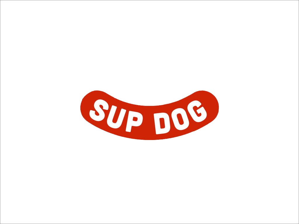 美國Sup Dog熱狗快餐店logo設(shè)計