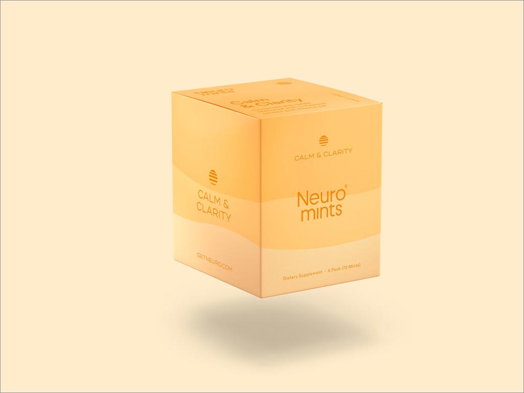 美國Neuro口香糖薄荷糖紙盒包裝設(shè)計(jì)