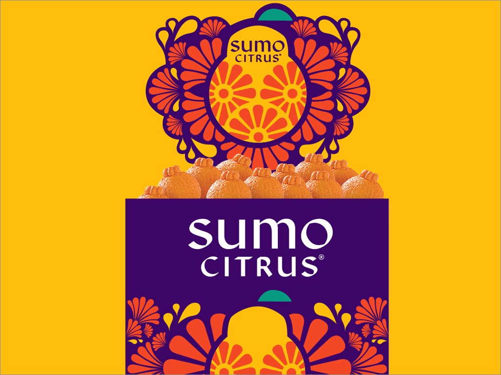 Sumo Citrus柑橘水果品牌logo設計