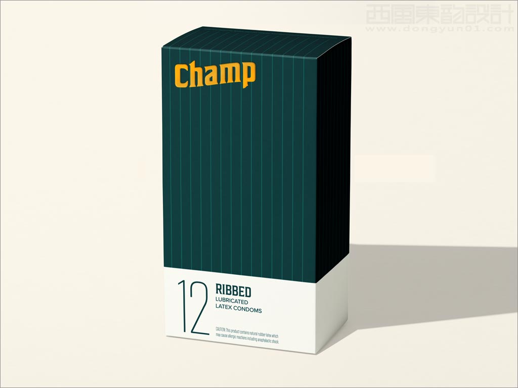 美國Champ避孕套包裝盒兩性健康用品包裝設計