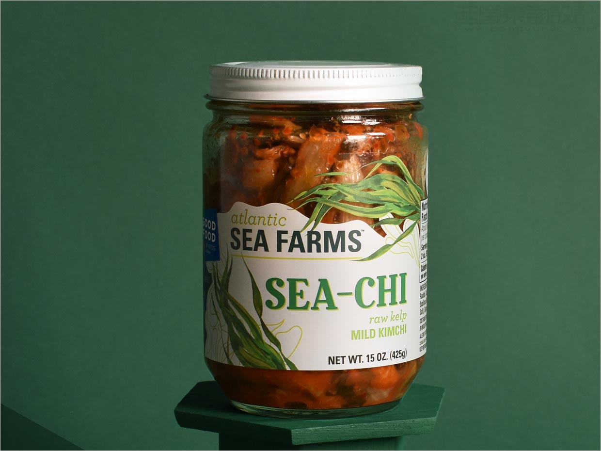 美國Atlantic Sea Farms即食海帶絲包裝設(shè)計