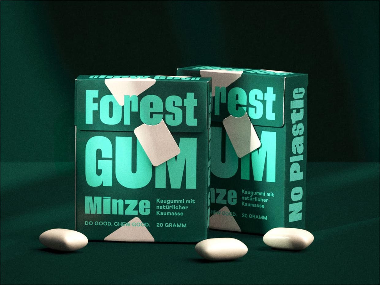 Forest Gum口香糖包裝設(shè)計