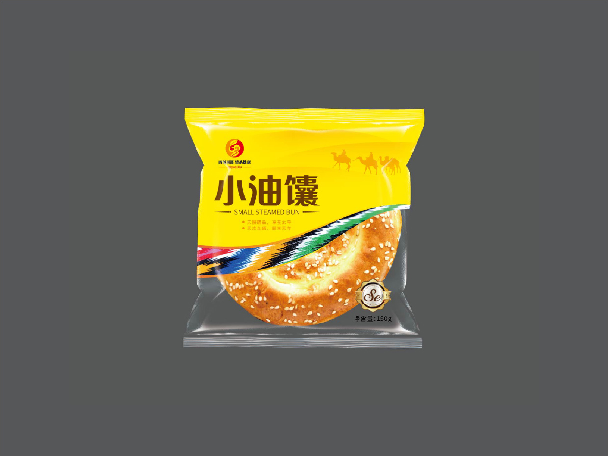 新疆硒域硒都小油馕農(nóng)產(chǎn)品包裝設計